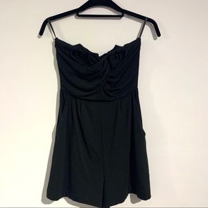 UO - SILENCE & NOISE  - STRAPLESS ROMPER
